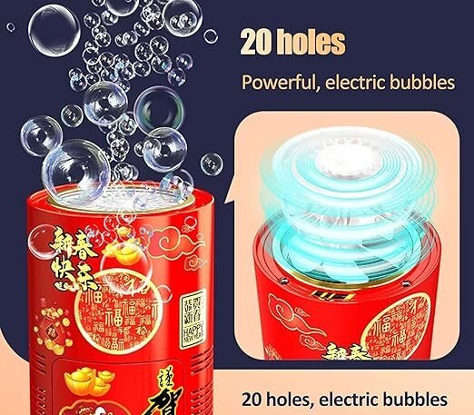 Bubble Machine with Lights and Music