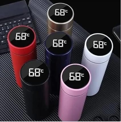 Temperature Bottles with Led Display