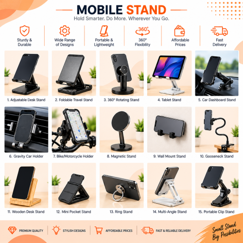 Metal Mobile Stand
